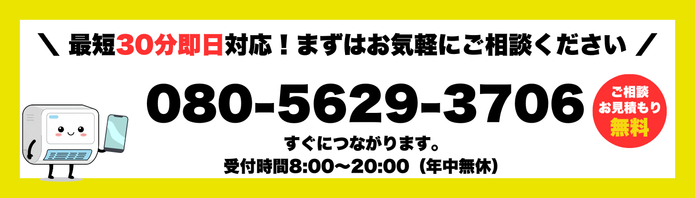 電話バナー